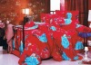 100% Cotton Peach Printed Bedding Sets red bed Sheet Duvert cover 4pcs