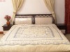 100% Cotton Quilted Bedspread, Printed, Bed Cover Set