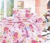 100% Cotton Reactive Printed Bedding Sets Bed Sheet,Duvet Cover--4pcs