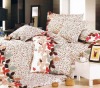 100% Cotton Reactive Printed Bedding Sets Bed Sheet,Duvet Cover--4pcs