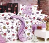 100% Cotton Reactive Printed Bedding Sets Bed Sheet,Duvet Cover--4pcs