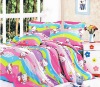 100% Cotton Reactive Printed Bedding Sets Bed Sheet,Duvet Cover--4pcs