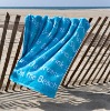 100%Cotton Reactive Printing Velvet Beach Towel