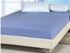 100% Cotton Stripe Blue Bed Fitted