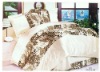 100% Cotton Twill Silk Tencel Fabric High Quality 4pc Bedding Set, New Arrival, Green Color, Discount, Cleanrance, Good Designs