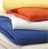 100% Cotton Waffle Kitchen Towels, Pique Towels, Honeycomb Style, Embroidered, Hotel & Spa Use, Wholesaler, Manufacturer, Export
