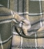 100%Cotton Yarn Dyed Flannel Fabric,Both Side Brush Woven Fabric