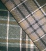 100%Cotton Yarn Dyed Flannel Fabric,Both Side Brush Woven Fabric