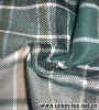100%Cotton Yarn Dyed Flannel Fabric,Both Side Brush Woven Fabric