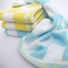 100% Cotton Yarn Dyed Jacquard Towel