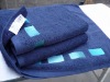 100% Cotton Yarn dyed Embroideried Bath towel