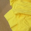 100 Cotton Yellow Single Jersey Knit Fabric For T-Shirt