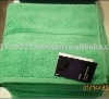 100% Cotton Zero Twist Pure Green Towel