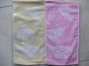 100%Cotton Zero Twist Yarn Dyed Baby Face Towel