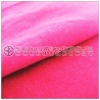 100% Cotton brushed Solid Dyed Fabric Red Flannel for bed sheet/cover