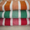 100% Cotton terry Stripe face towels