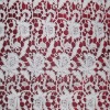 100% Cotton water soluble embroidered fabric