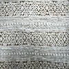 100% Cotton water soluble embroidered fabric