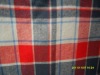 100%Cotton yarn dyed flannel brushed faric