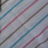 100%Cotton yarn dyed rib knitting fabric