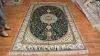 100% Handmade Persian Design Silk Carpet