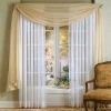100% Jacquard Flame Retardant Polyester Window Curtain