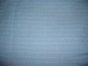 100% Linen Light Blue White Soild Stripe Fabric for shirts