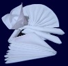 100% MJS filament/spun polyester napkins and wedding table napkins