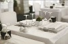 100% MJS spun polyester table linen and napkin