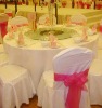 100% Nylon organza chair bow-tie/butterfly tie/chair sash for wedding/party and hotel chair decoration.