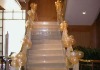 100% Nylon snow organza roll of stair rail/Stair armrest for wedding decoration and party decoration