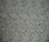 100% POLYESTER Embroideried Organza Window Curtain