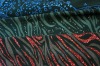 100% POLYESTER ITY SINGLE SPAN WITH LQ METALLIC PRINT FABRIC (KOREA)