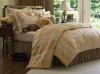 100% POLYESTER JACQUARD 7 PCS BEDDING SET / FABRIC