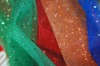 100% POLYESTER MESH FABRIC WITH GLITTER & HOLO SPANGLE (KOREA)