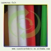 100% PP Spunbond colored felt/fabric