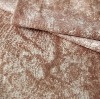 100% Poly Gold Stamping sofa Suede Fabric