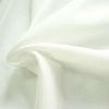 100%Poly Matte  White Elastic weft knitted Polyester  fabric textile