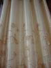 100% Polyeste  rdouble layer  embroidery  window curtain