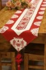 100%Polyester 13"X108" Rectangular Traditional chinese jacquard design banquet table runner
