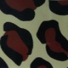 100% Polyester Animal Skin Printed Coral Fleece Fabric