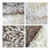 100%Polyester Clusters curly plush fabric
