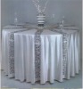 100% Polyester Damask Jacquars Tablecloth