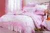 100% Polyester Disperse printing bed sheet bed linen bedding set