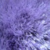 100% Polyester Elegant Simple 1200D Plain Shaggy Carpet Blue Rug KW-P101