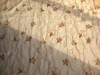 100% Polyester Embroideried organza window curtain fabric