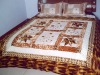 100% Polyester Embroidery Patchwork Quilt