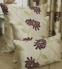 100%Polyester Fancy&Elegant poly-silk flocking&printing cushion for department