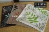 100% Polyester Faux Suede Printed Floral Cushion Covers