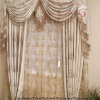 100% Polyester Flame Retardant Jacquard Curtain